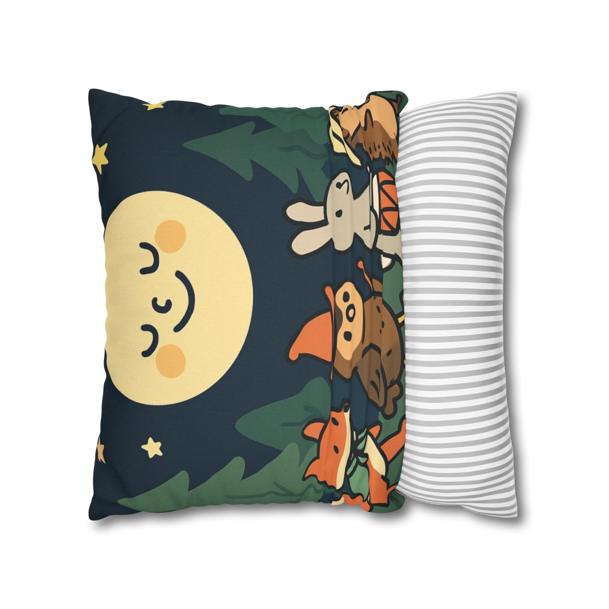 Moonlight Forest Parade trendy patterned pillow cases