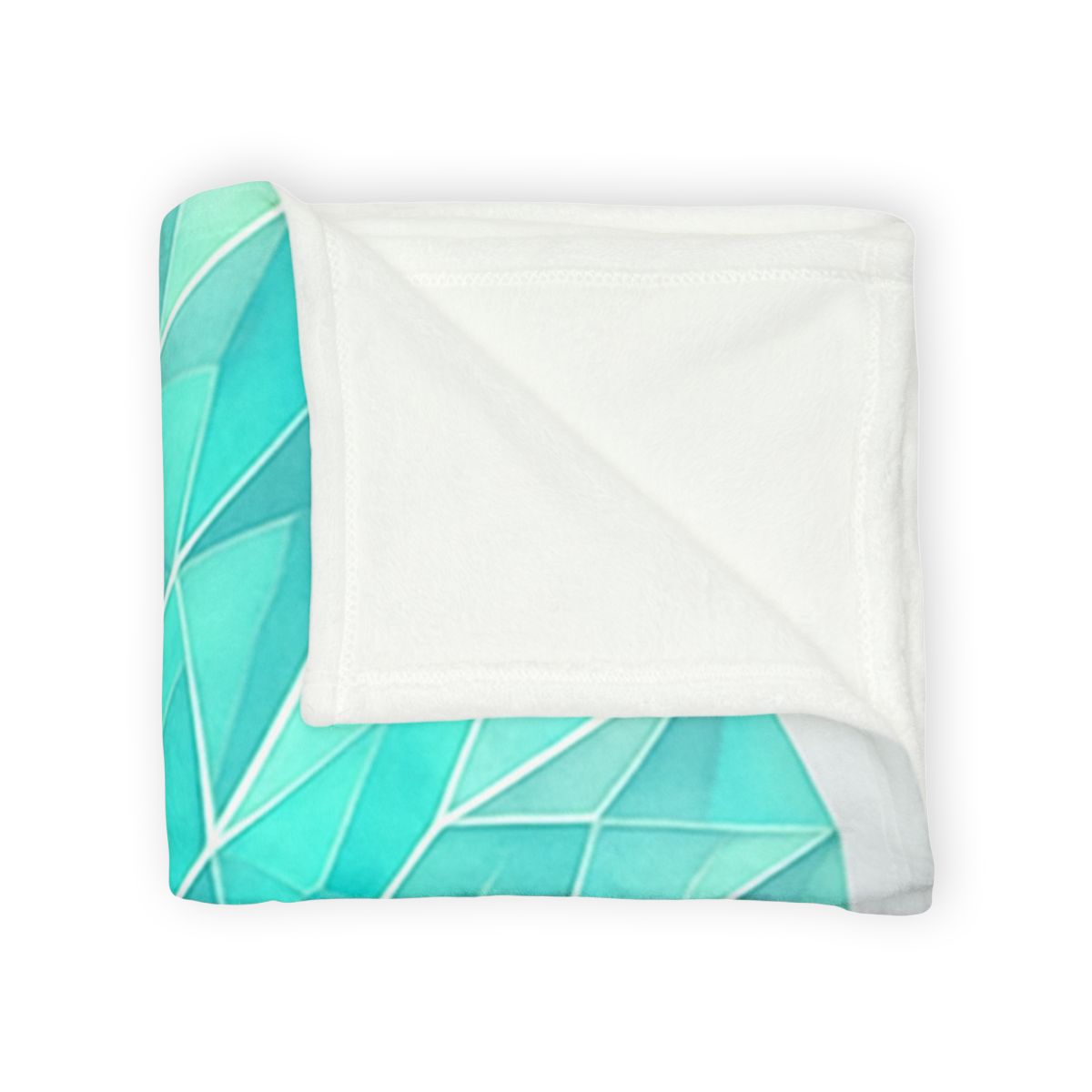 Leaf Vein Prism Fan personalized cozy blankets