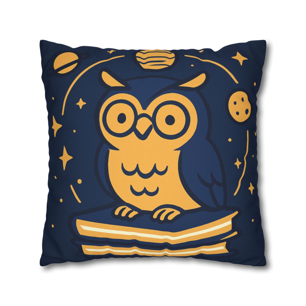 Galactic Owl Library custom pillow cases