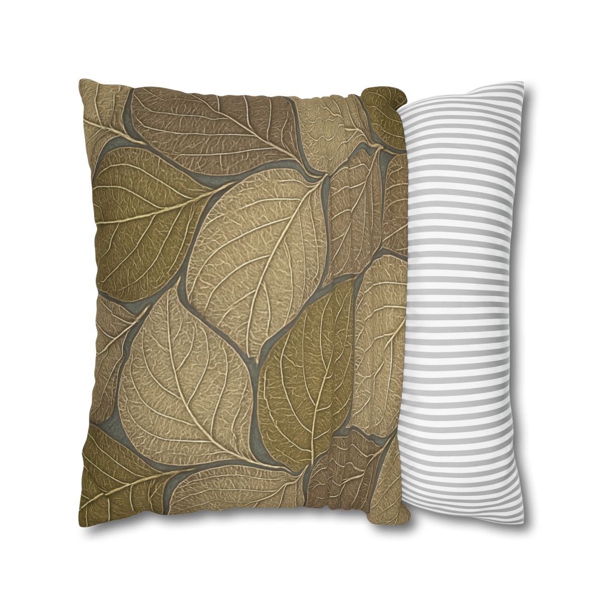 Leaf Skeleton Mosaic custom pillow cases
