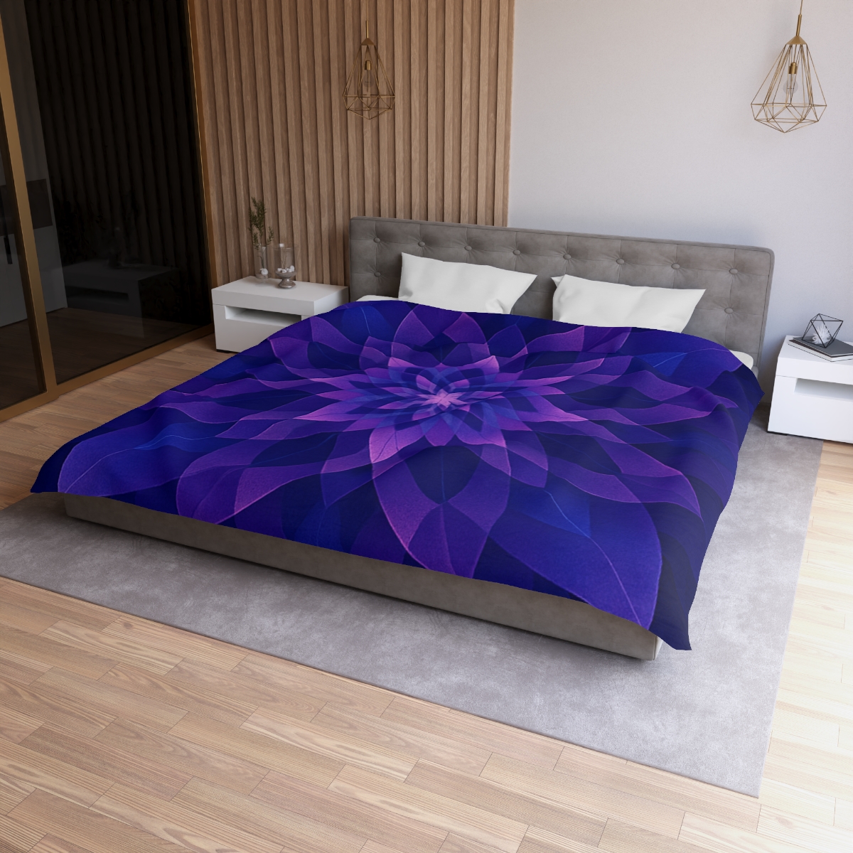 Petal Prism Overlap personalized bedding duvets