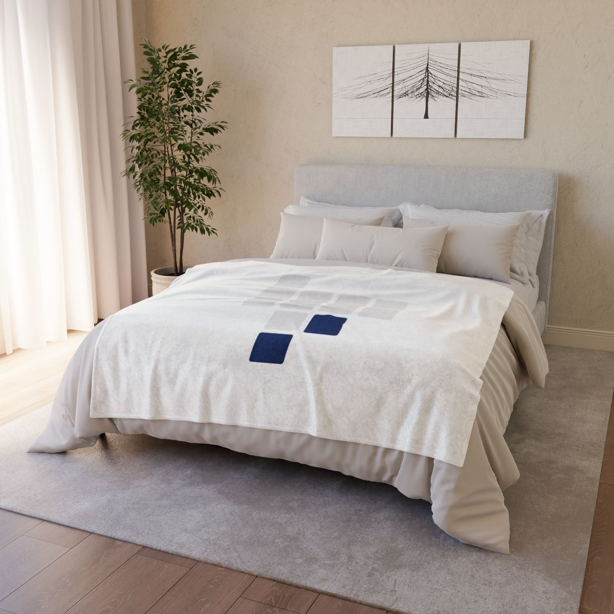 Stepped Constellation Grid unique gift blankets