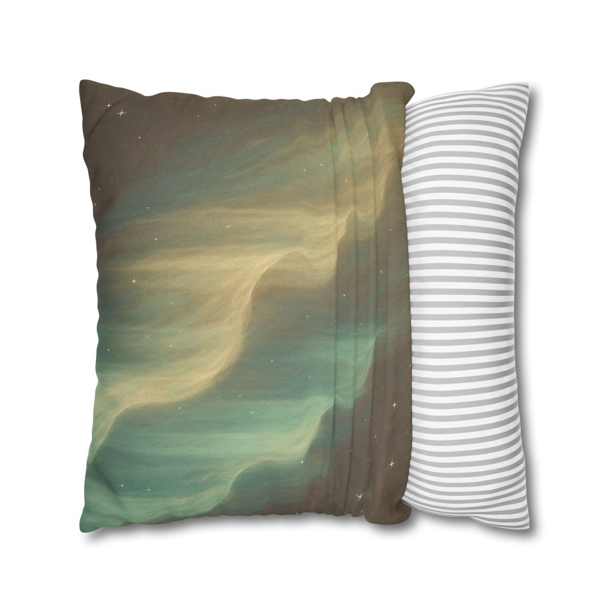 Auroral Dust Cascade trendy patterned pillow cases
