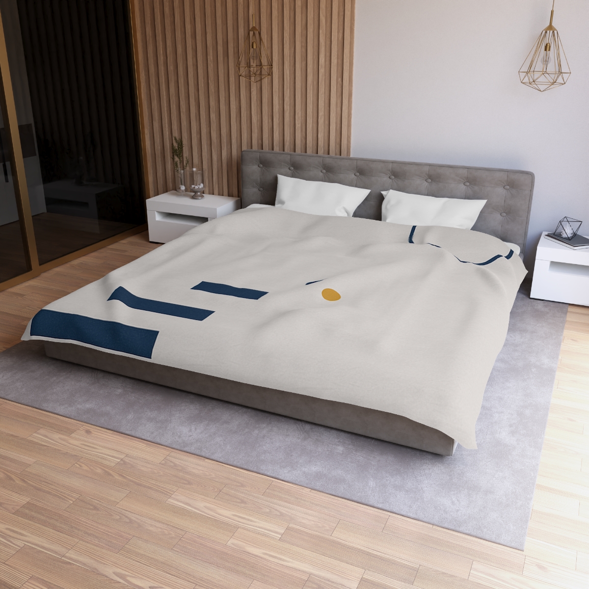 Sparse Constellation Step And Ring soft comforter duvets