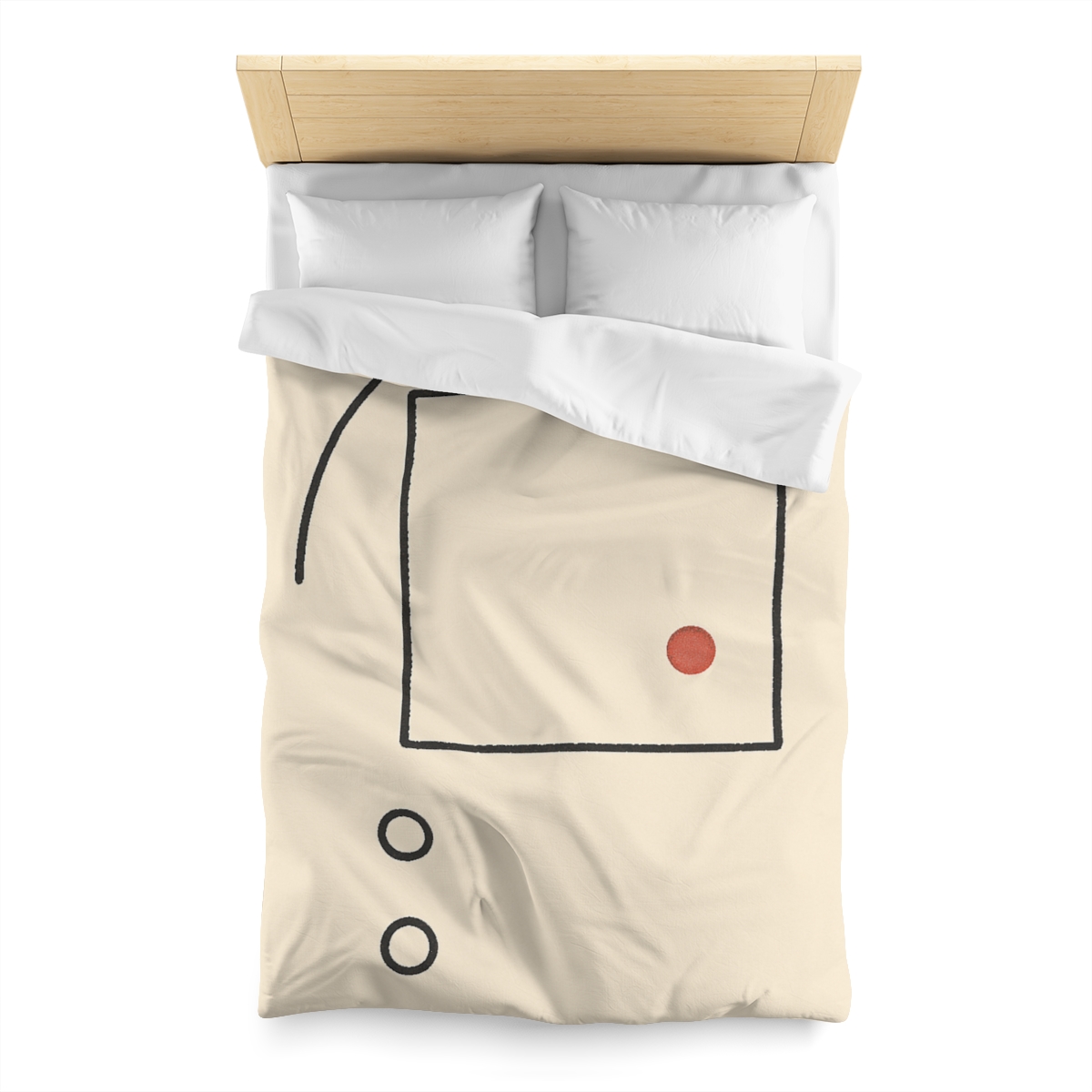 Quiet Orbit With Split Frame stylish duvet covers