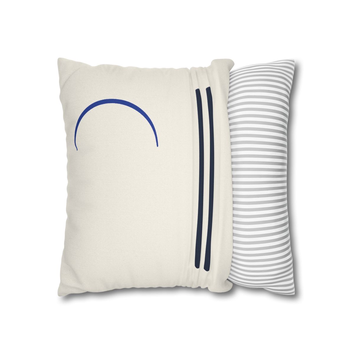 Stepped Bars Under A Crescent personalized pillow covers