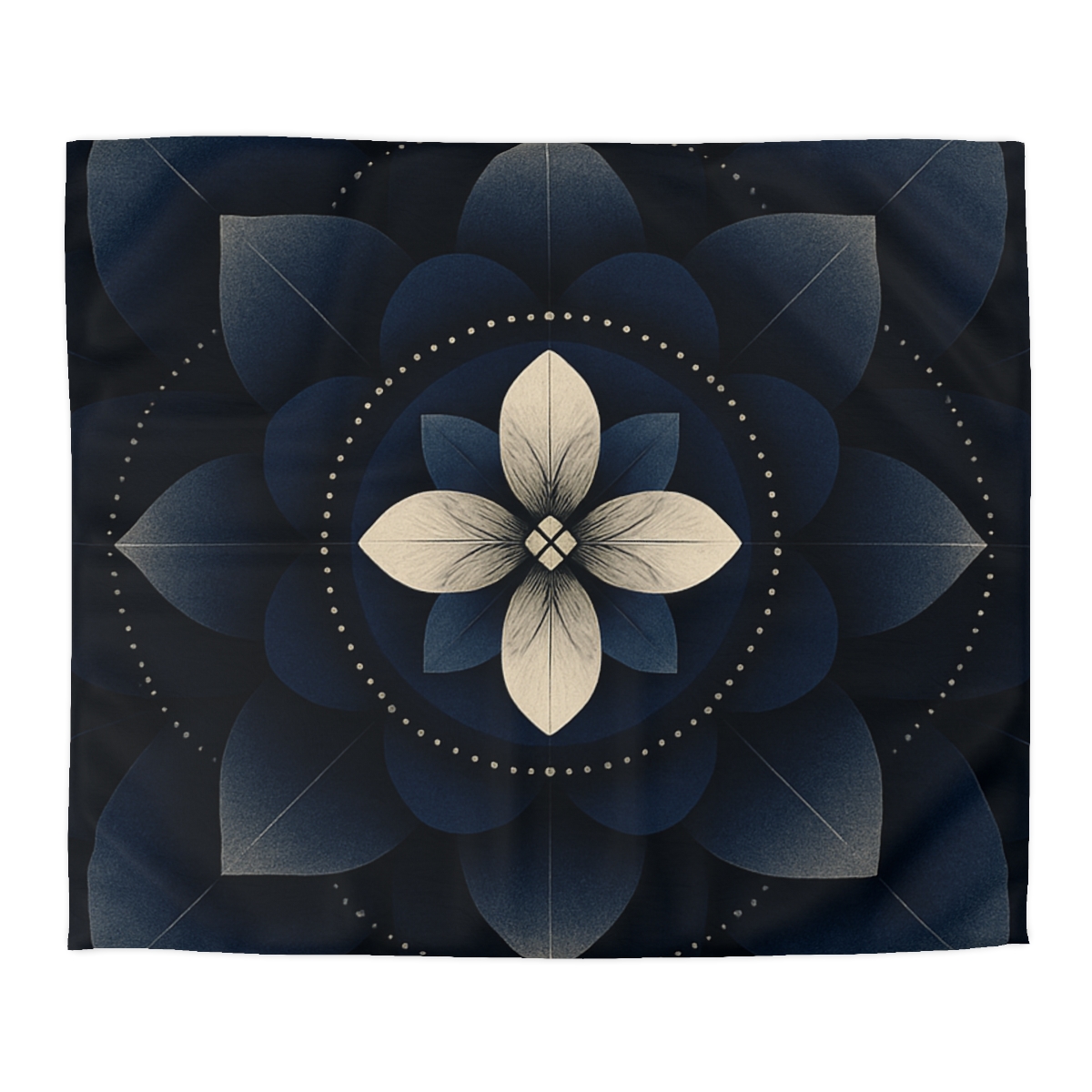 Petal Eclipse Mandala custom duvets