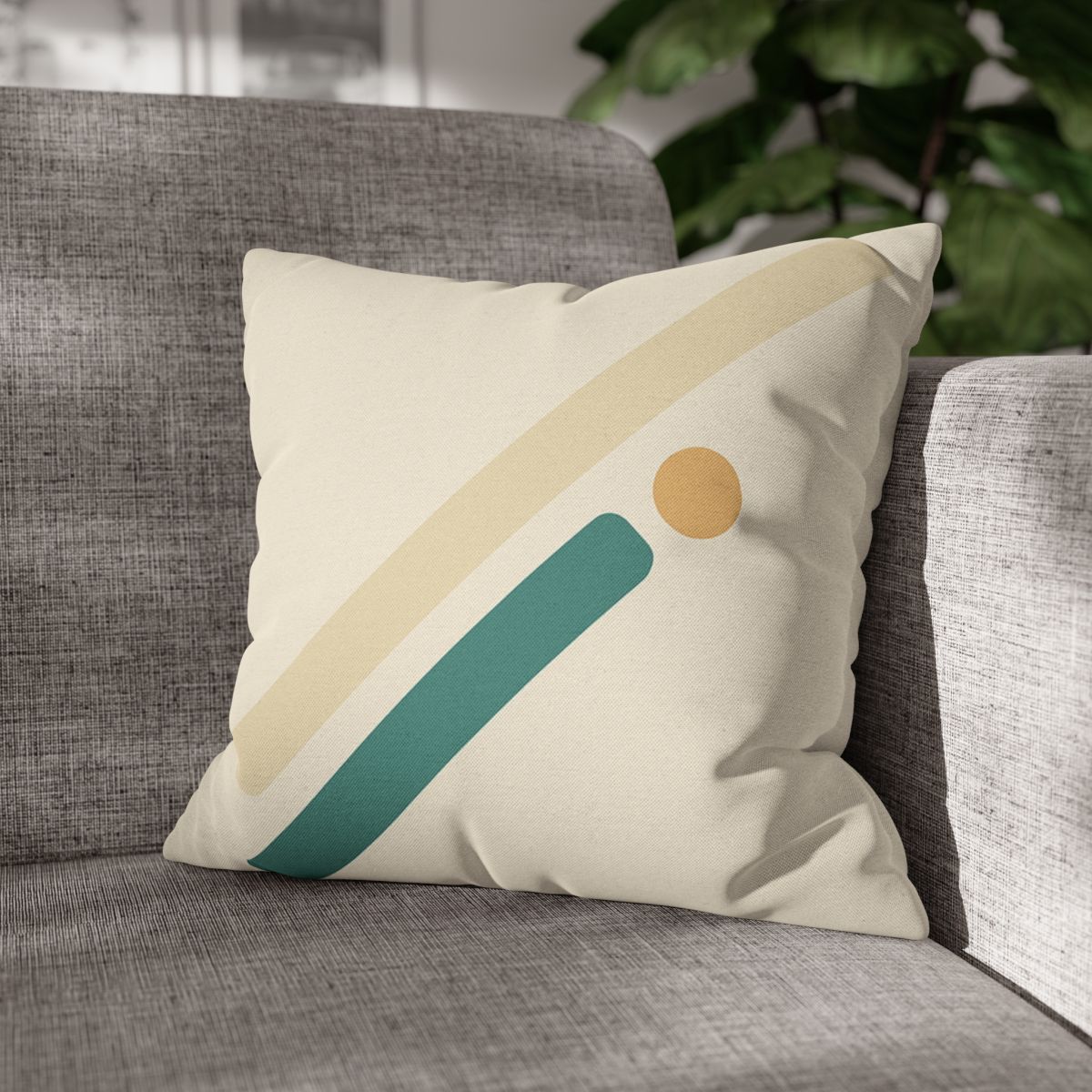 Sparse Diagonal Stripe Pair soft cotton pillow cases