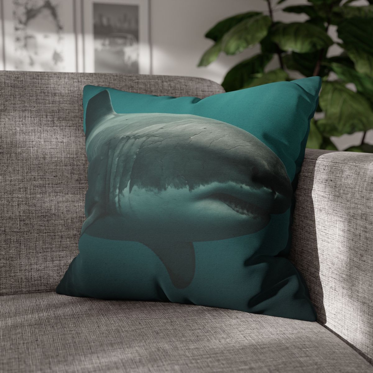 Silent Hunter Great White Shark unique gift pillow cases