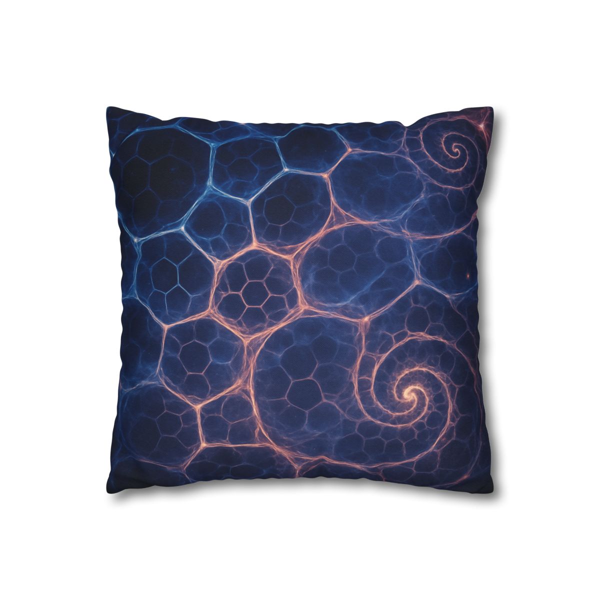 Fractal Nebula Lattice unique gift pillow cases