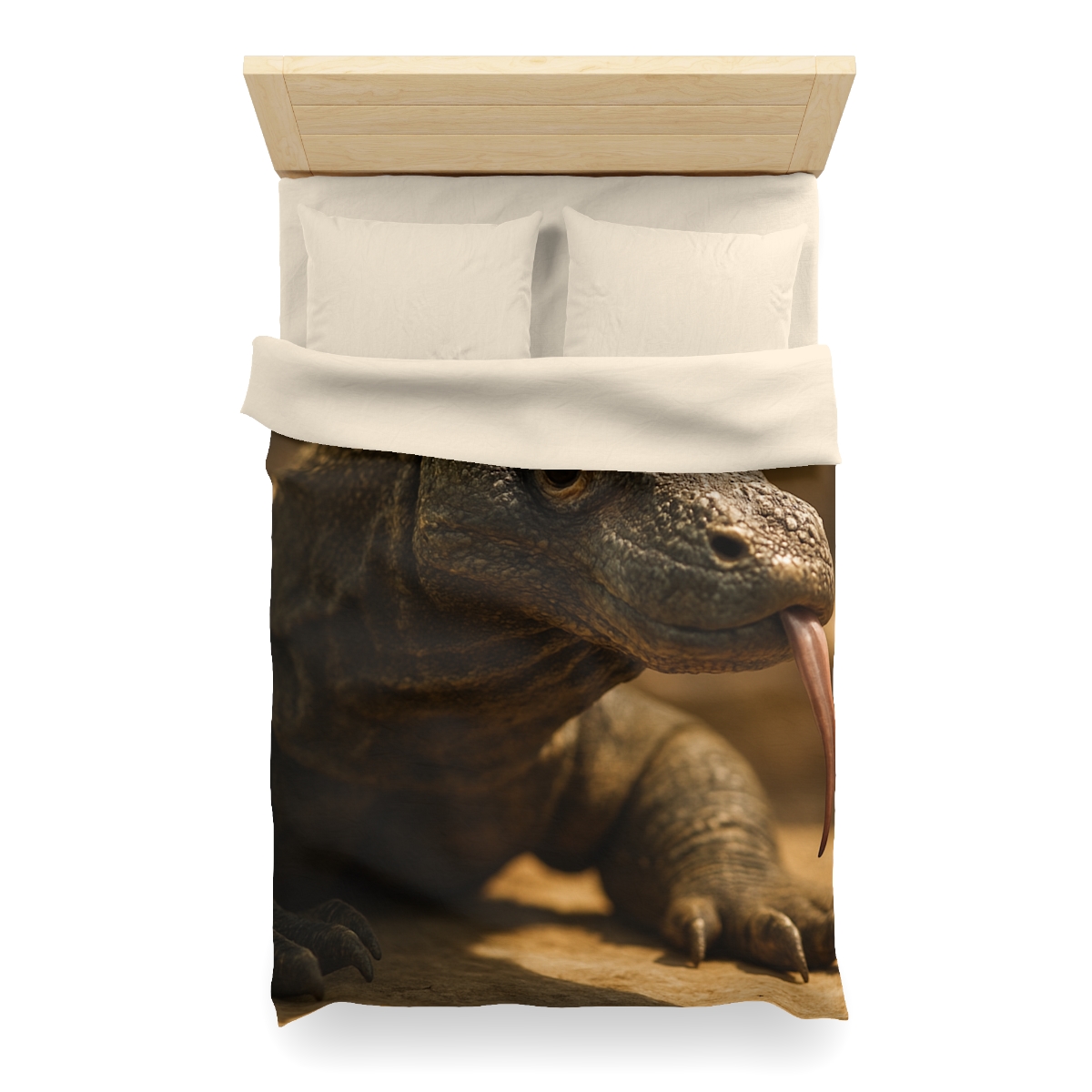Ancient Sentinel Komodo Dragon custom duvets