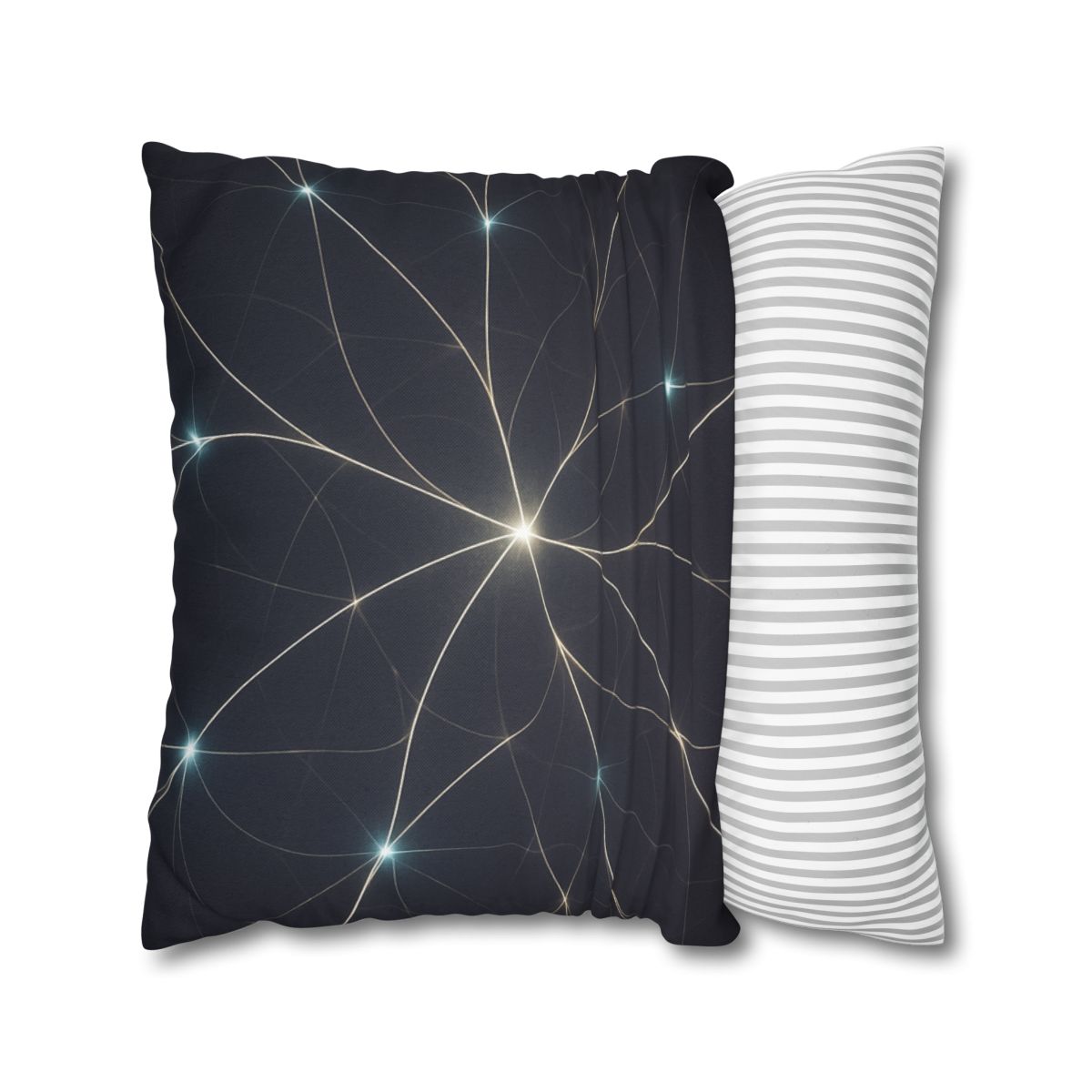 Quantum Dust Lattice designer print pillow cases