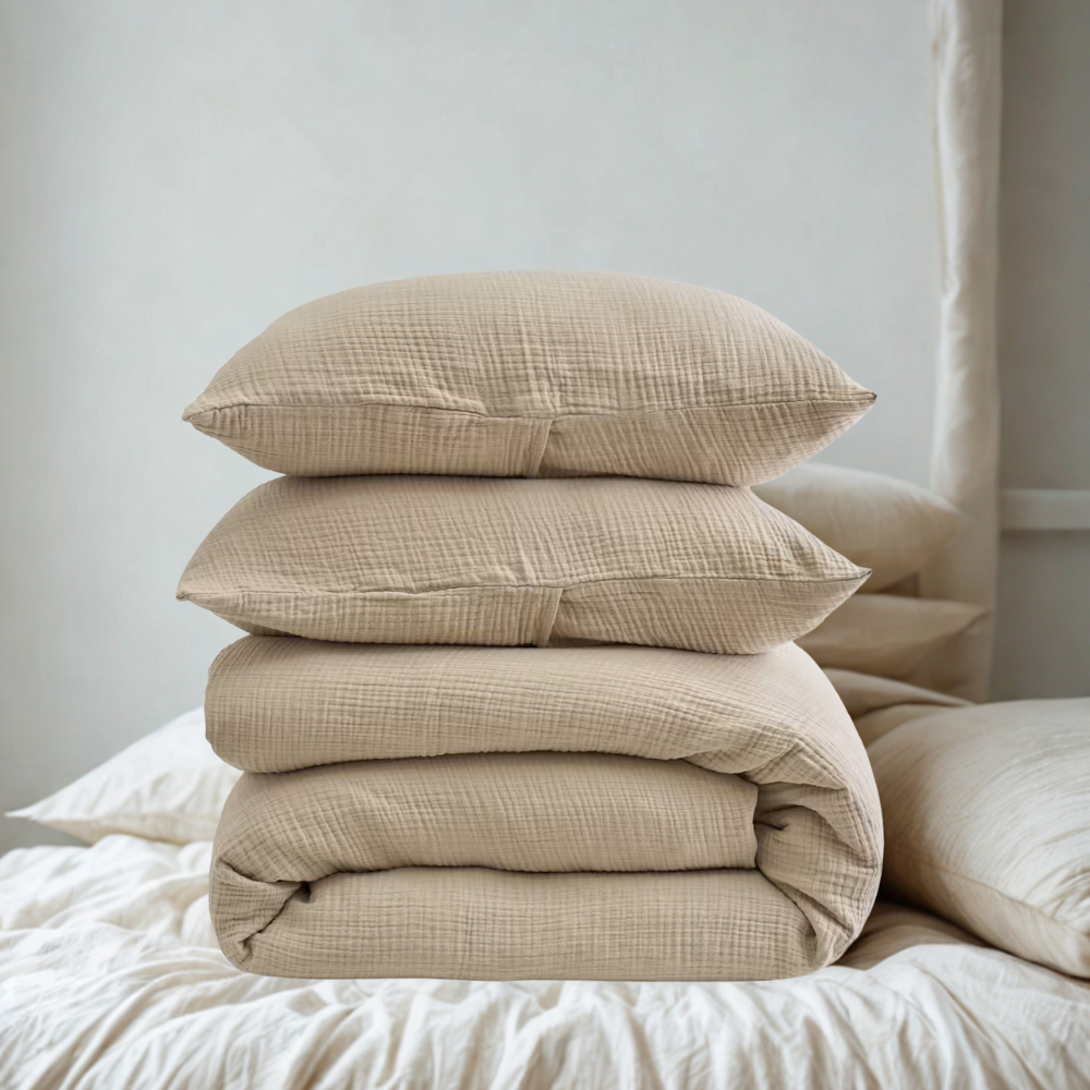 Airy Gauze Duvet Cover Set