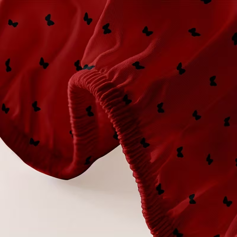 Modern Butterfly Silhouette Pattern Printed Bedsheet