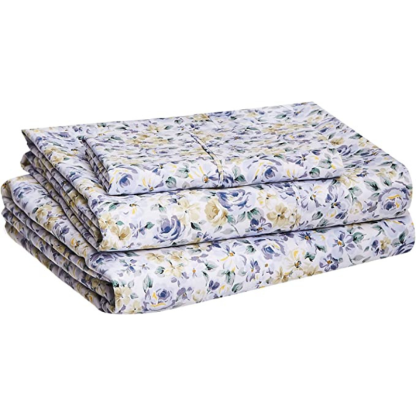 Lightweight Microfiber Printed Bed Sheet Set
