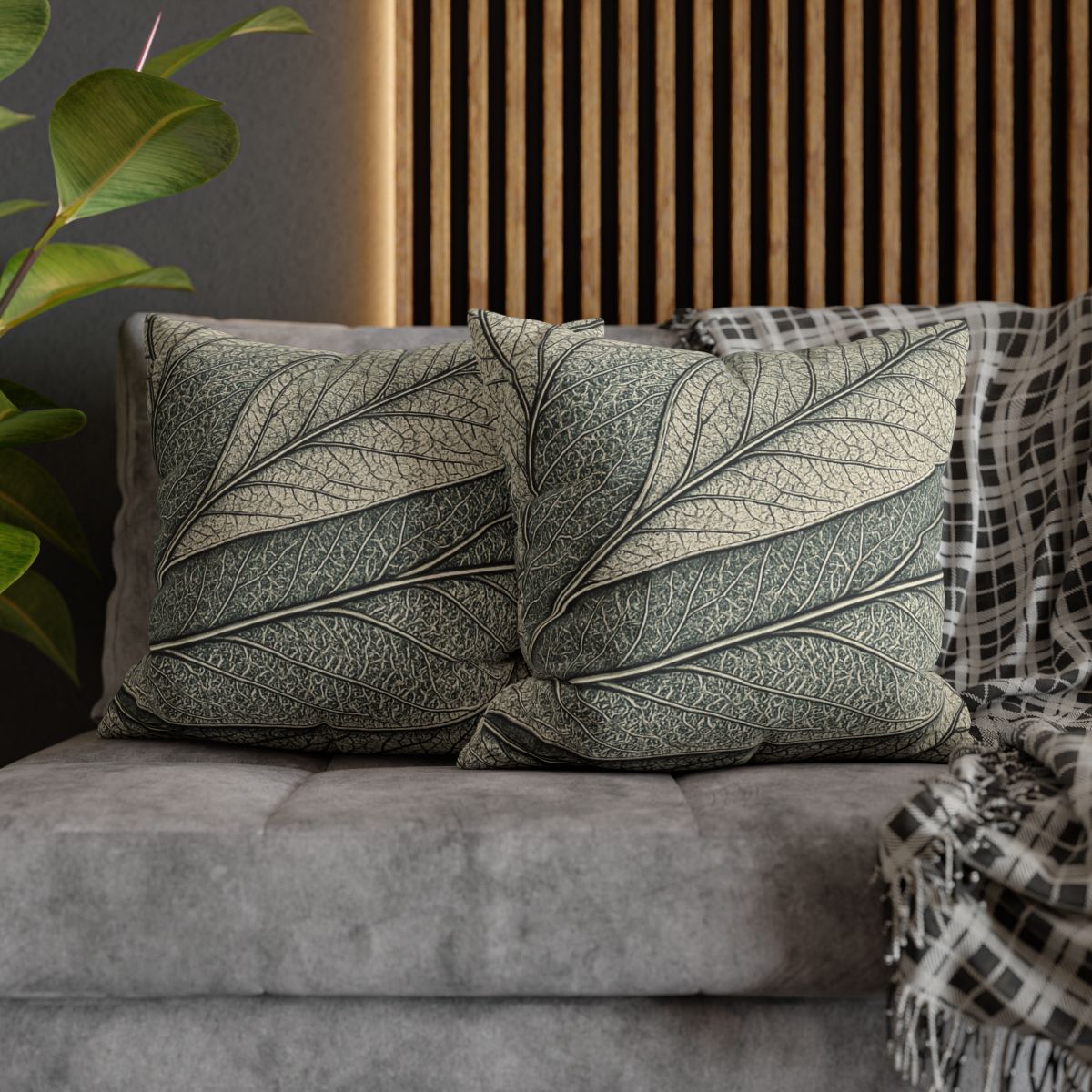 Vein Map Filigree soft cotton pillow cases