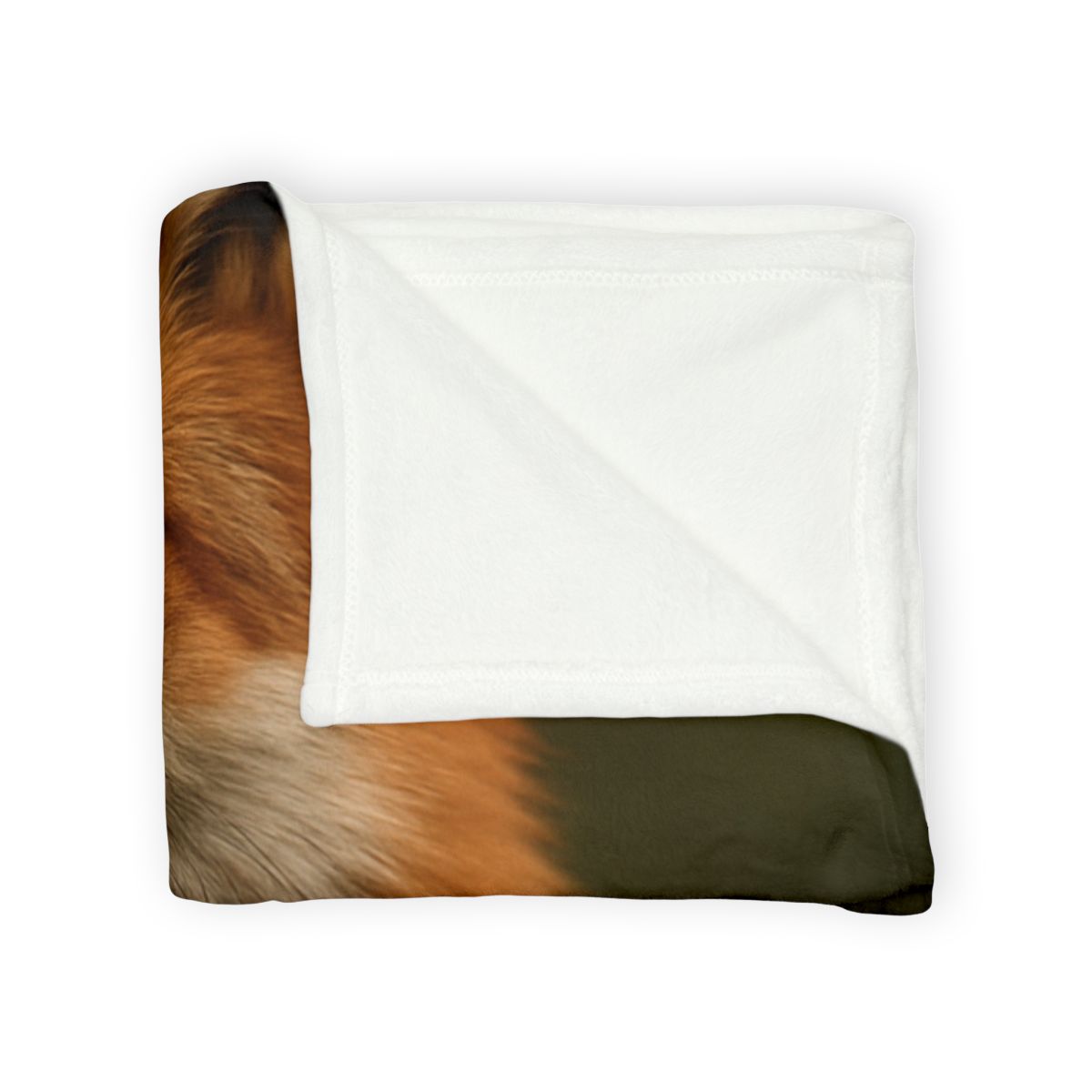 Crimson Whisper Red Fox unique gift blanketscustom blankets