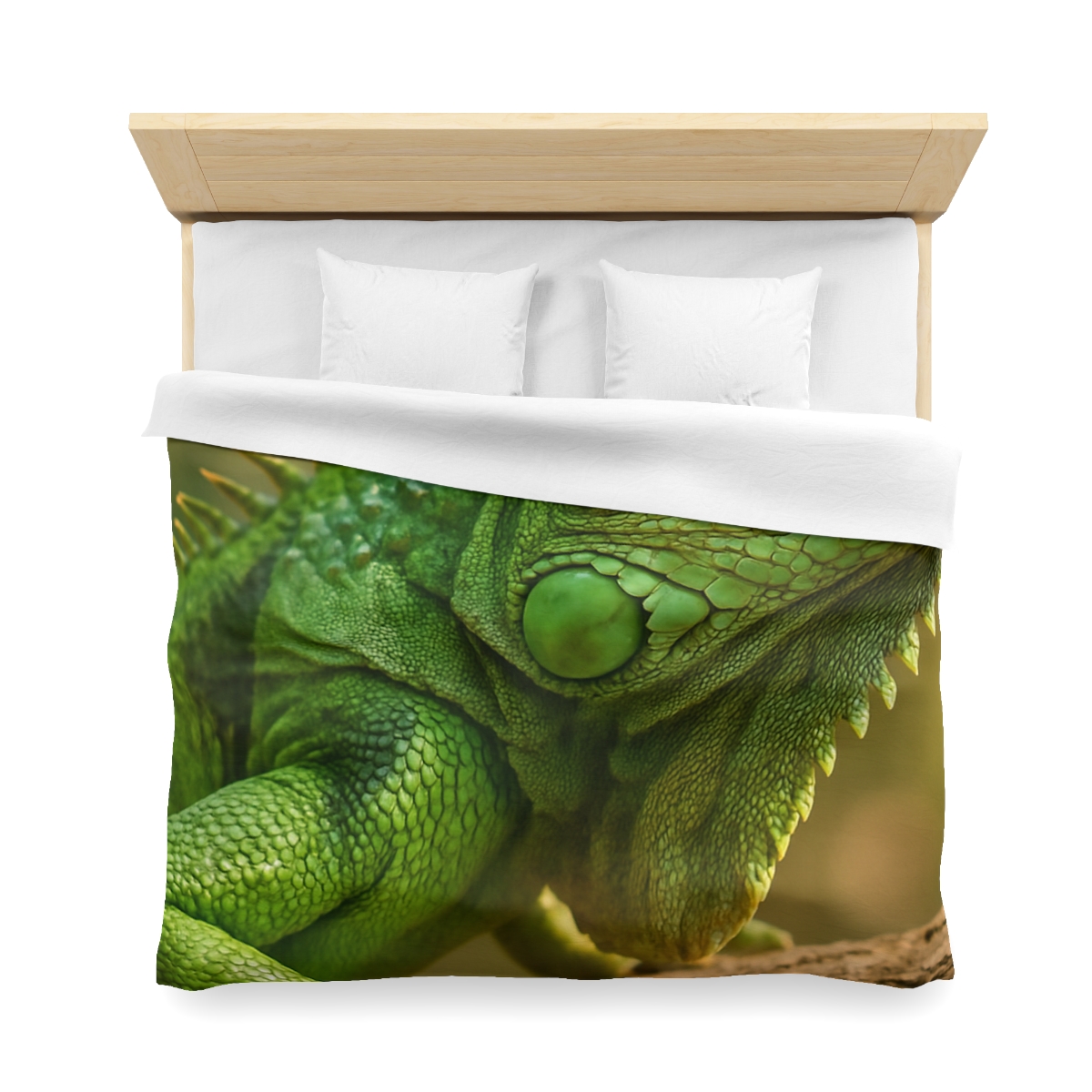 Green Iguana Sun Poise personalized bedding duvets