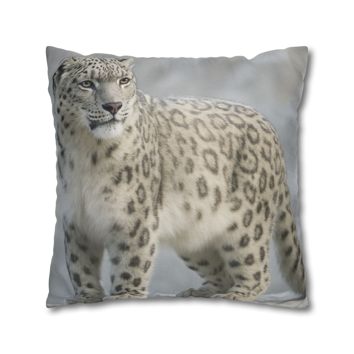 Snow Drift Hunter Snow Leopard unique gift pillow cases