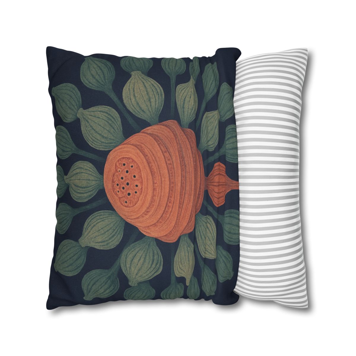 Spiral Seed Pod Halo trendy patterned pillow cases