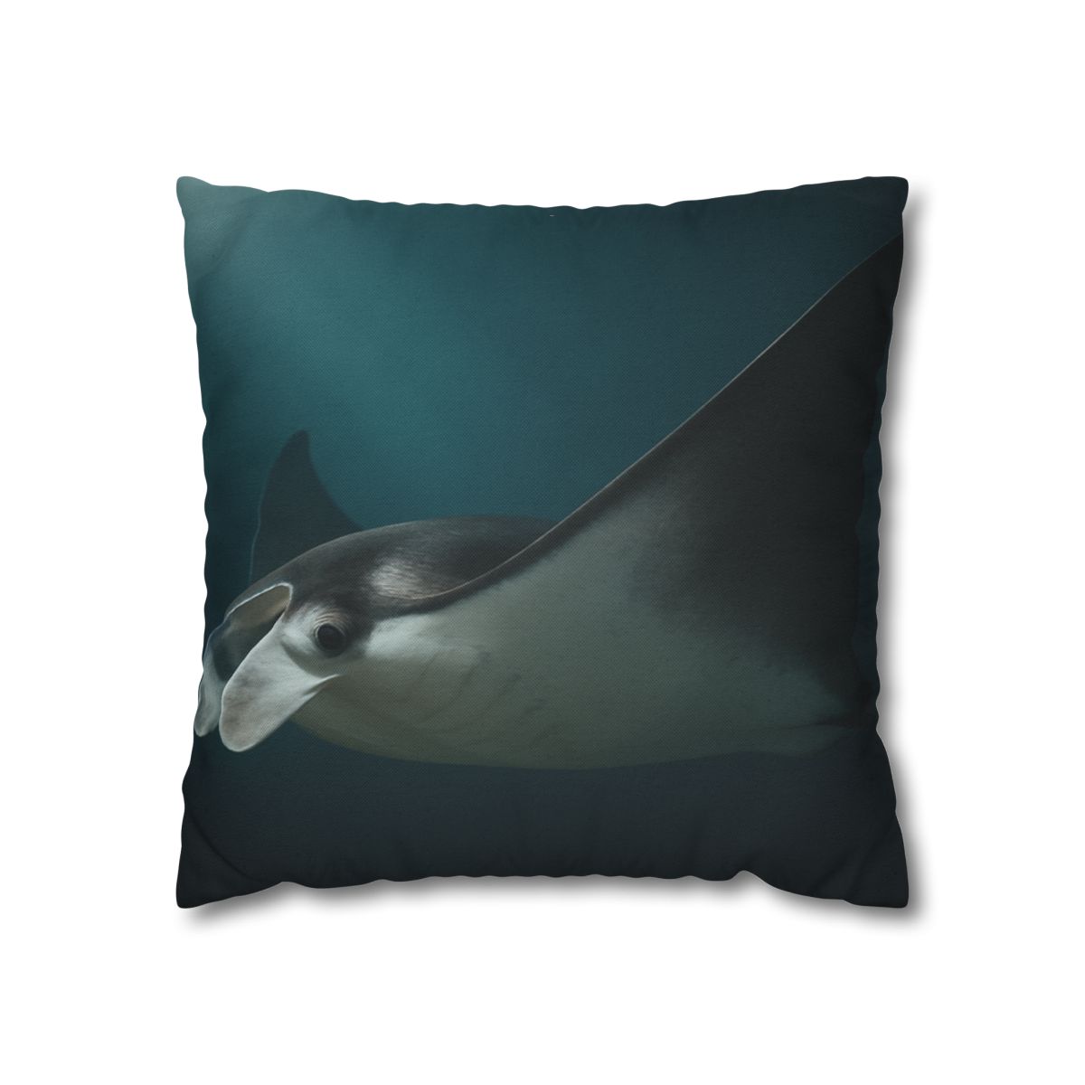 Starlit Glide Manta Ray unique gift pillow cases