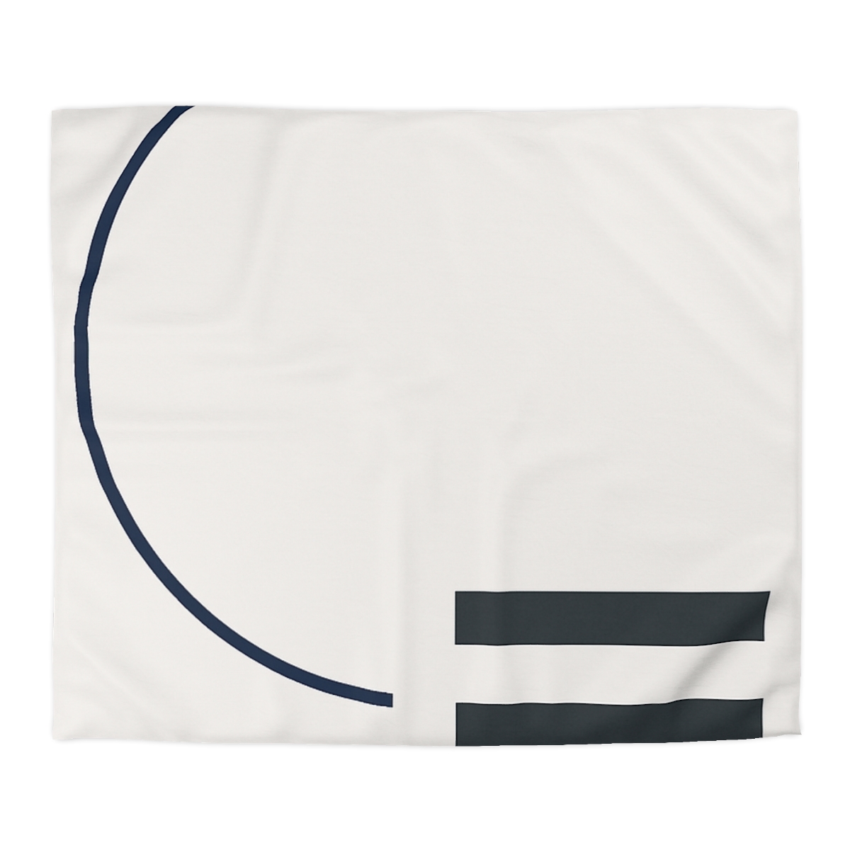 Arc And Twin Bars Alignment unique patterned duvets