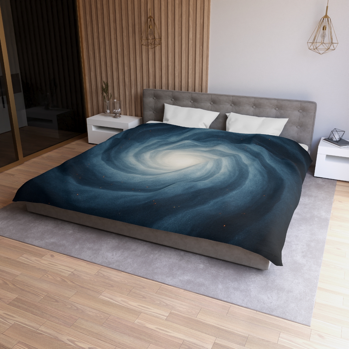 Echo Spiral Resonance duvets for gifts