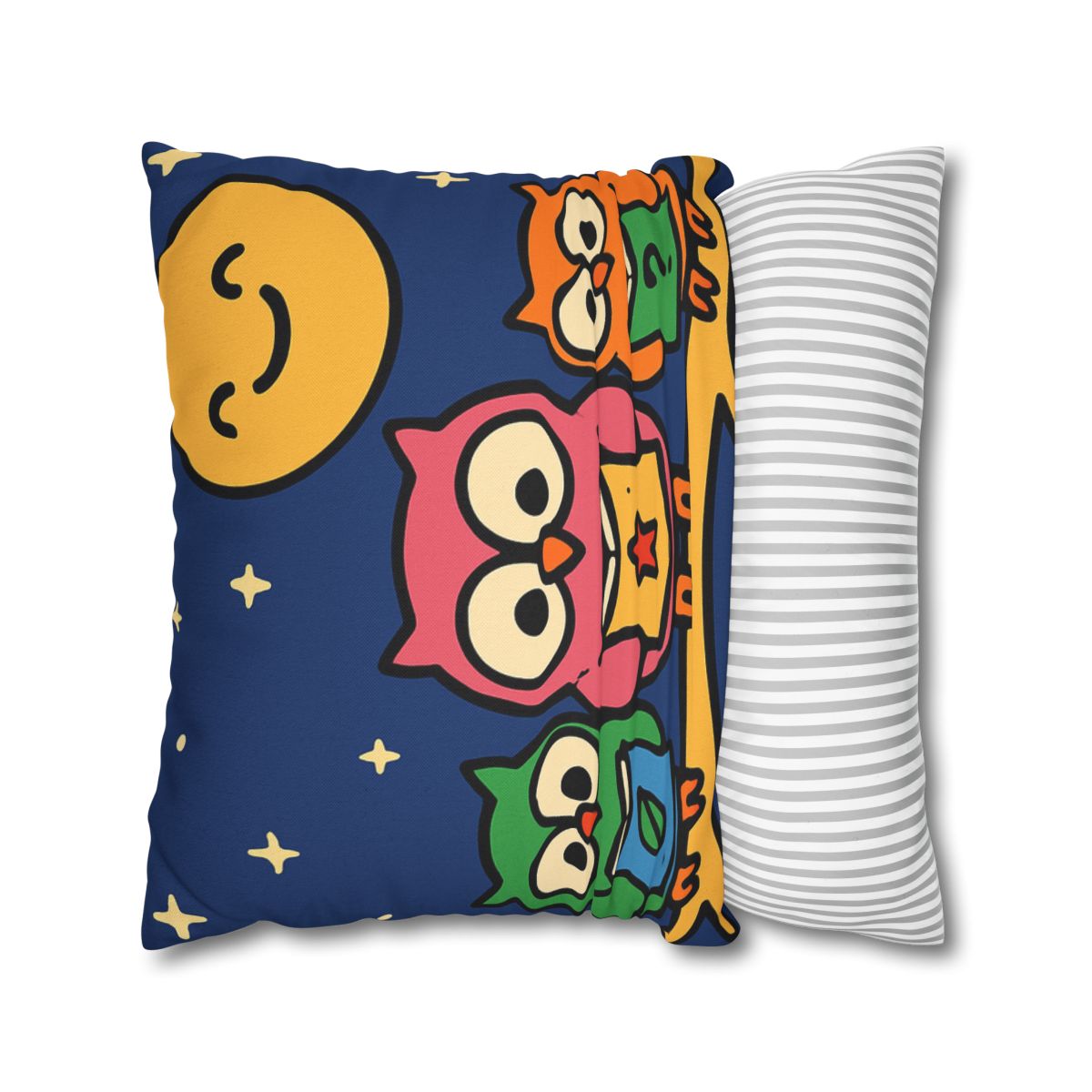 Galaxy Garden Of Curious Owls unique gift pillow cases