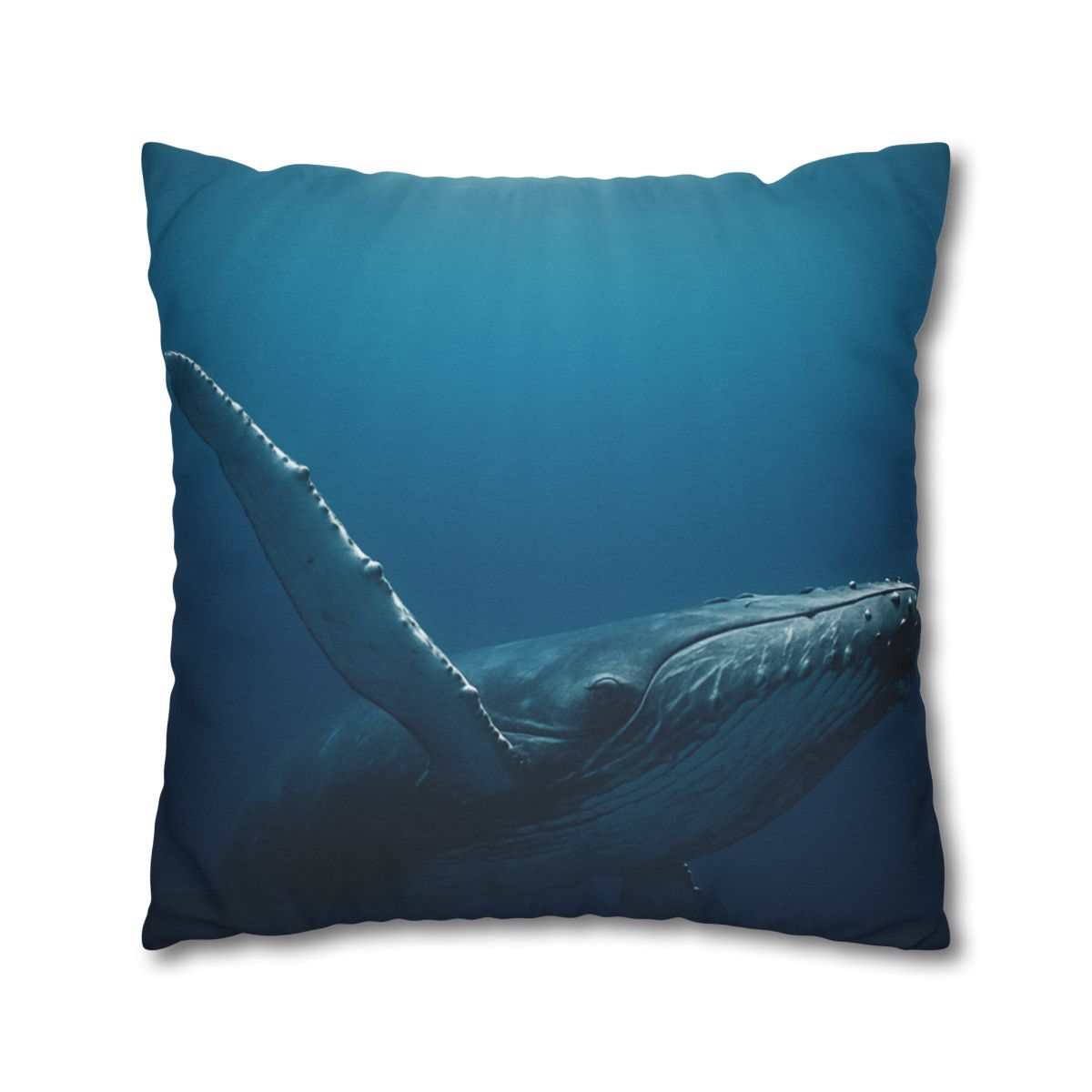 Nebula Dive Humpback Whale soft cotton pillow cases