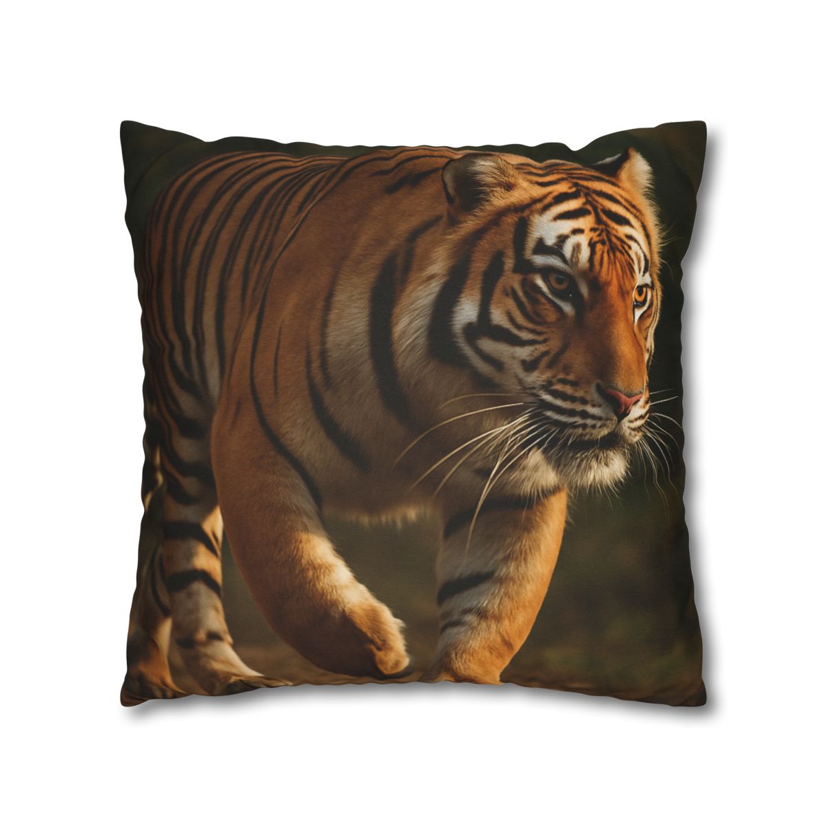 Forest Stalker Bengal Tiger soft cotton pillow cases