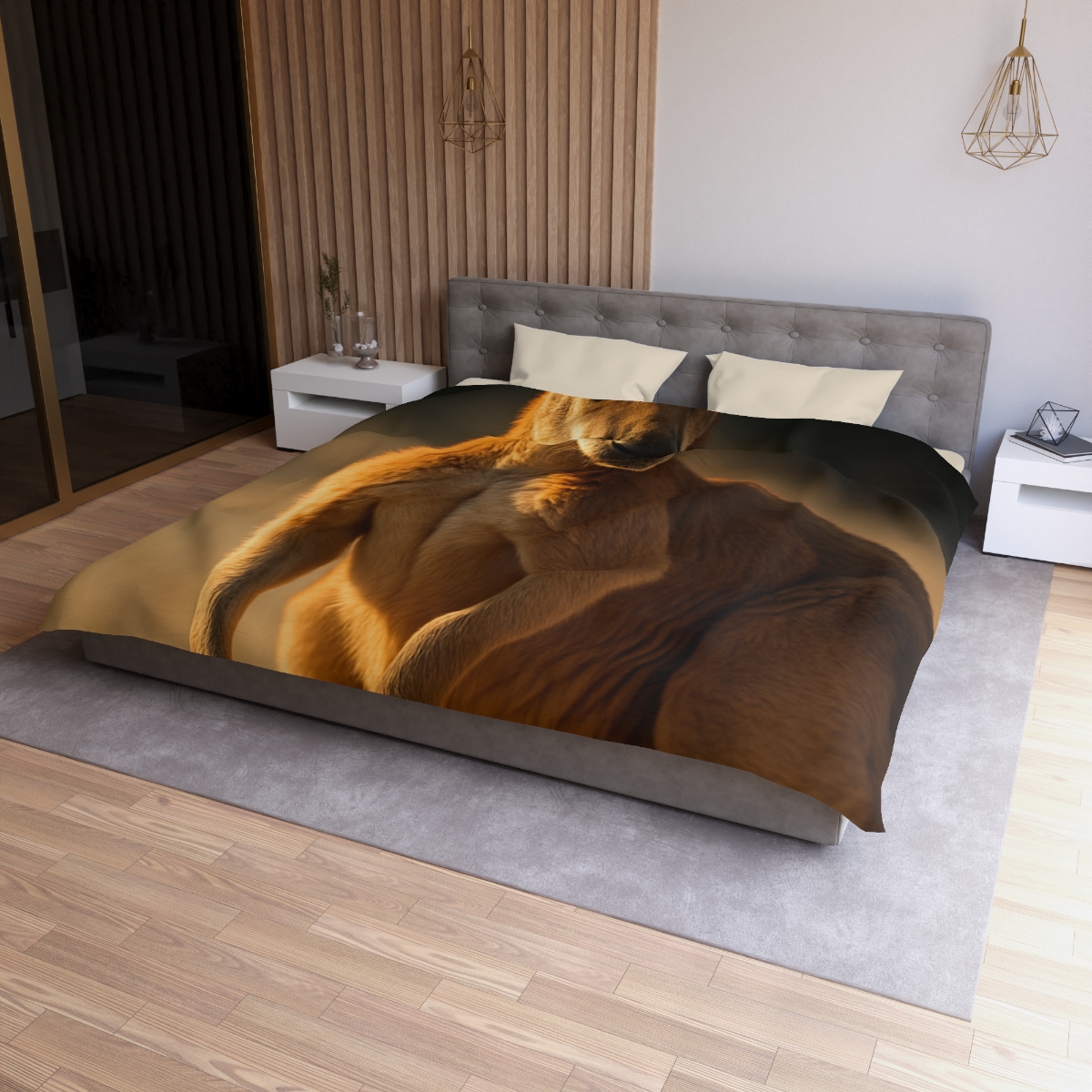 Ember Mantle Red Kangaroo trendy bedroom duvets