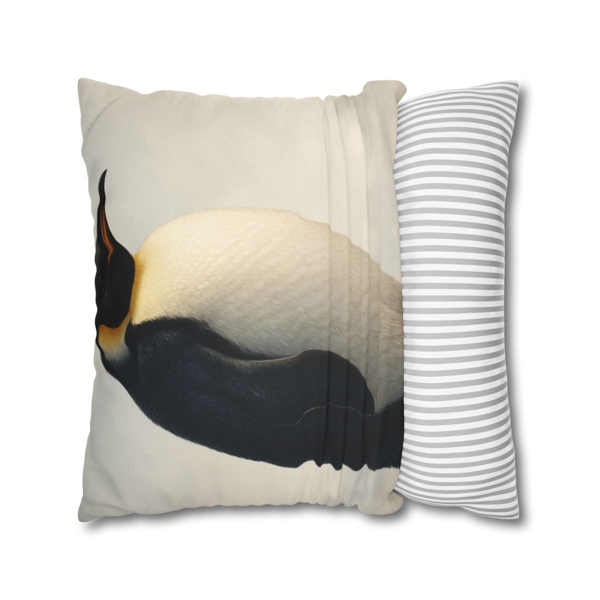 Aurora Hush Emperor Penguin soft cotton pillow cases