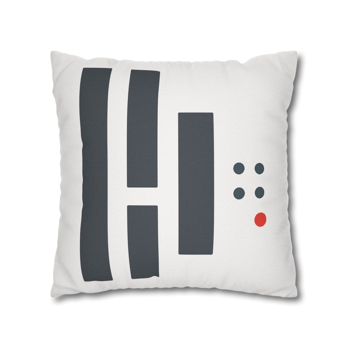 Stepped Columns With Missing Cell Grid trendy patterned pillow cases