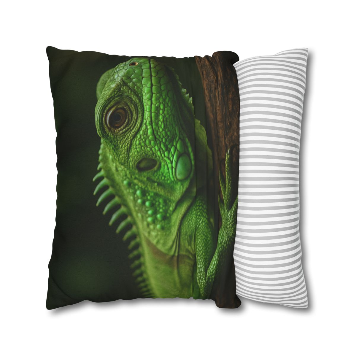 Green Iguana Sun Stillness unique gift pillow cases