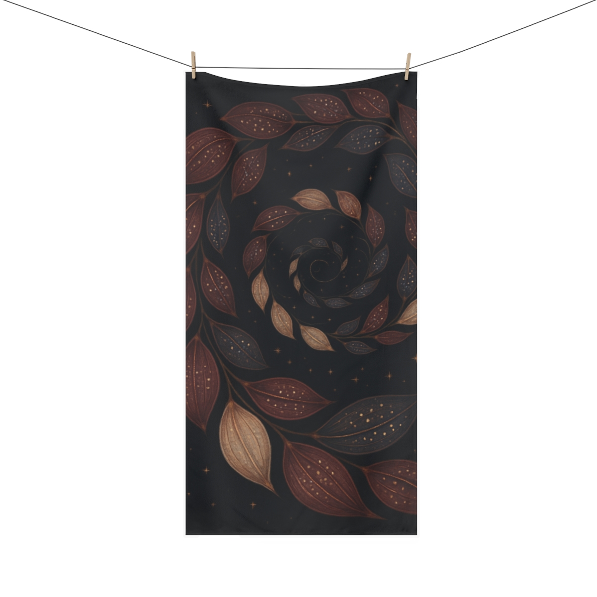 Seed Pod Helix Constellation comfortable face towels