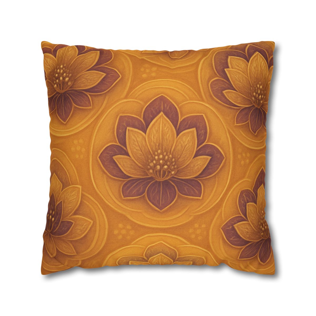 Auric Blossom Halo personalized pillow covers