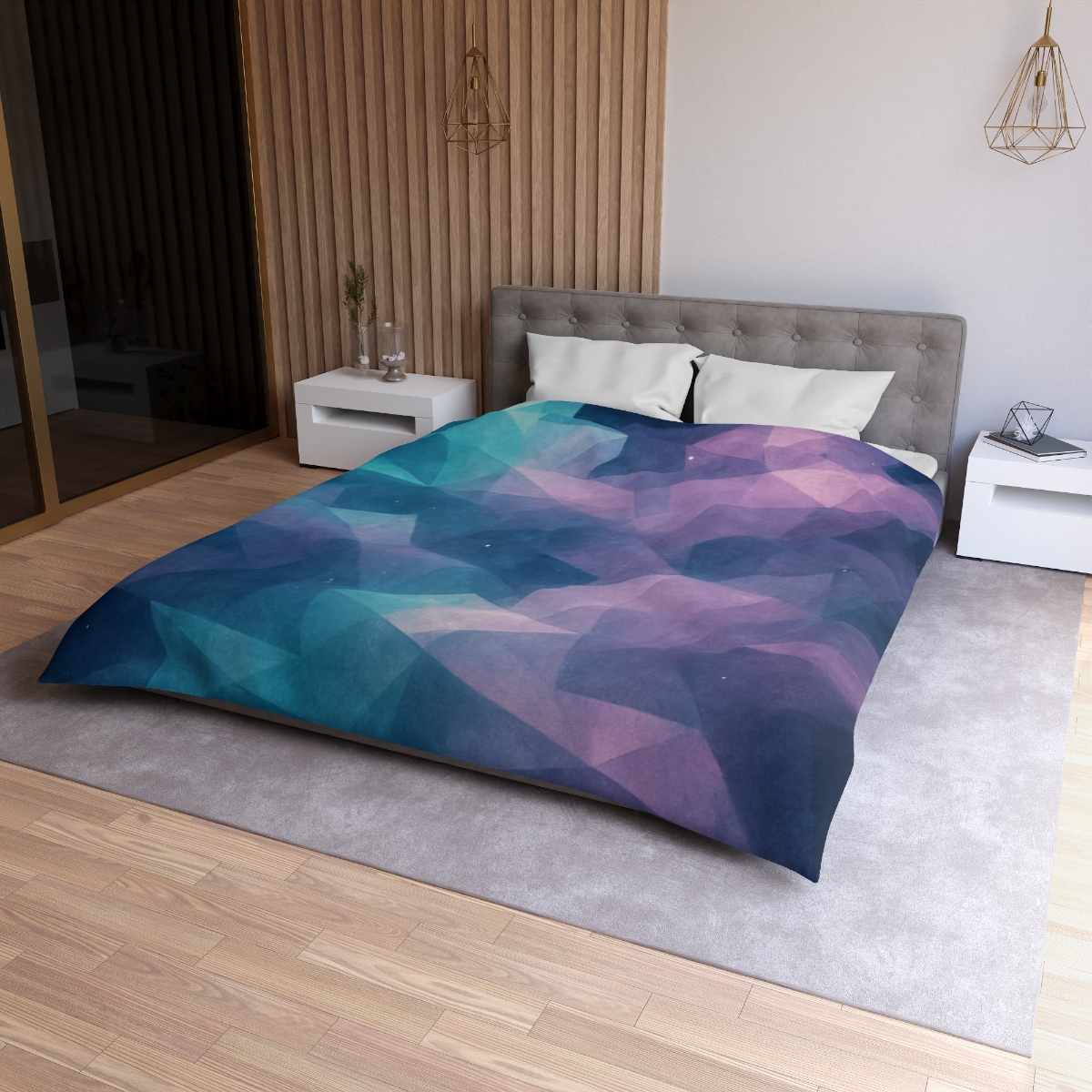 Crystal Nebula Tapestry designer printed duvets