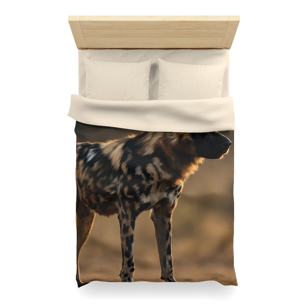 Ember Gaze African Wild Dog trendy bedroom duvets