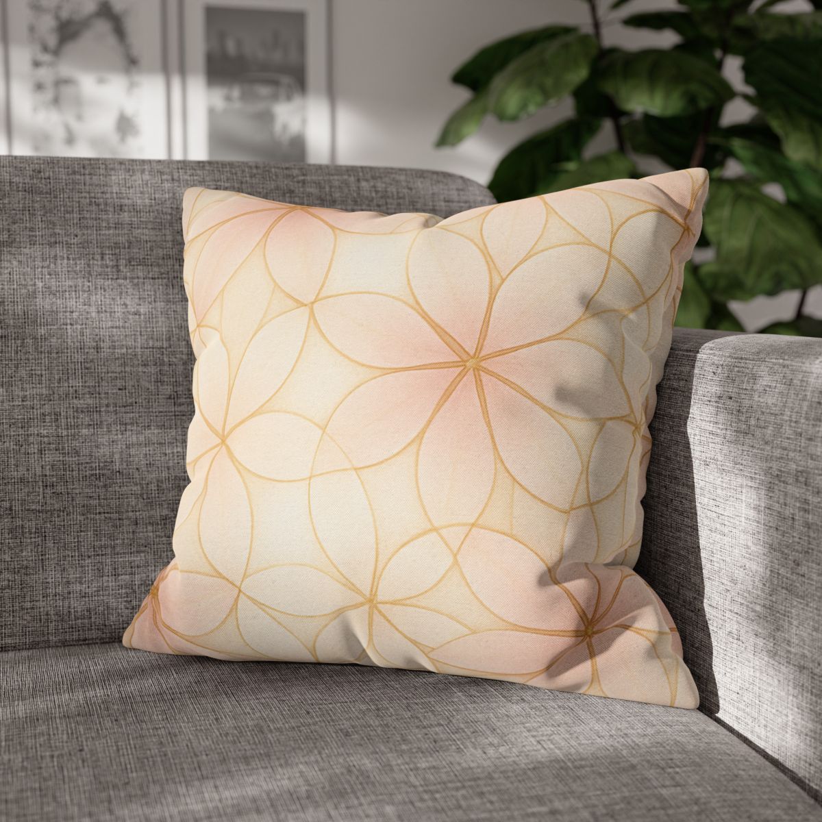 Petal Prism Lattice unique gift pillow cases