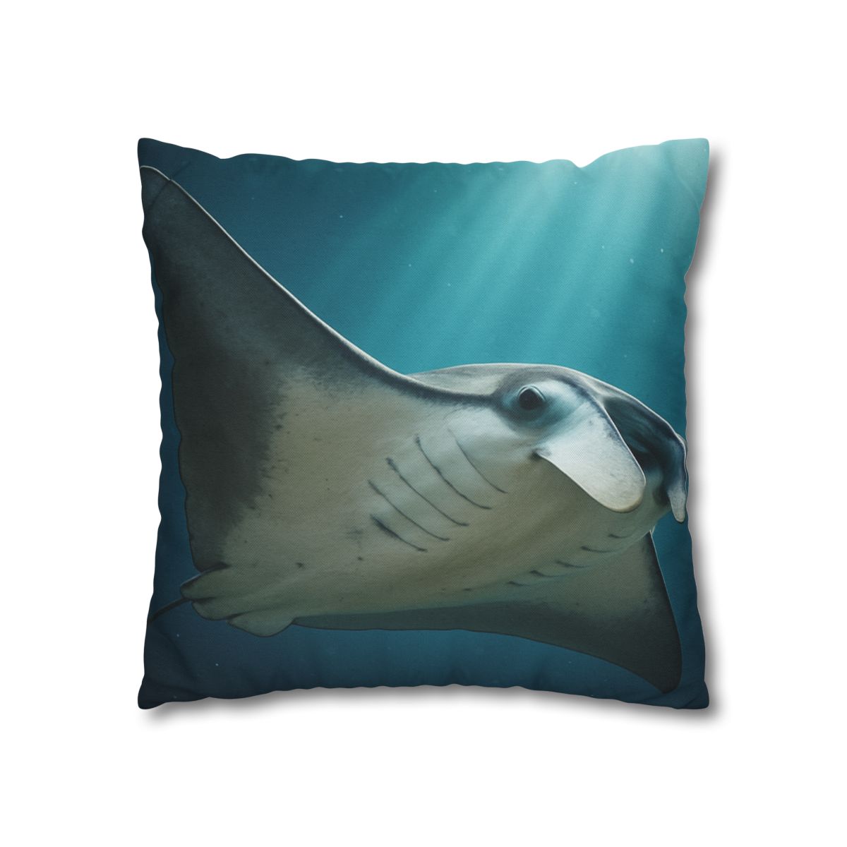 Silk Wing Drift Manta Ray custom pillow cases