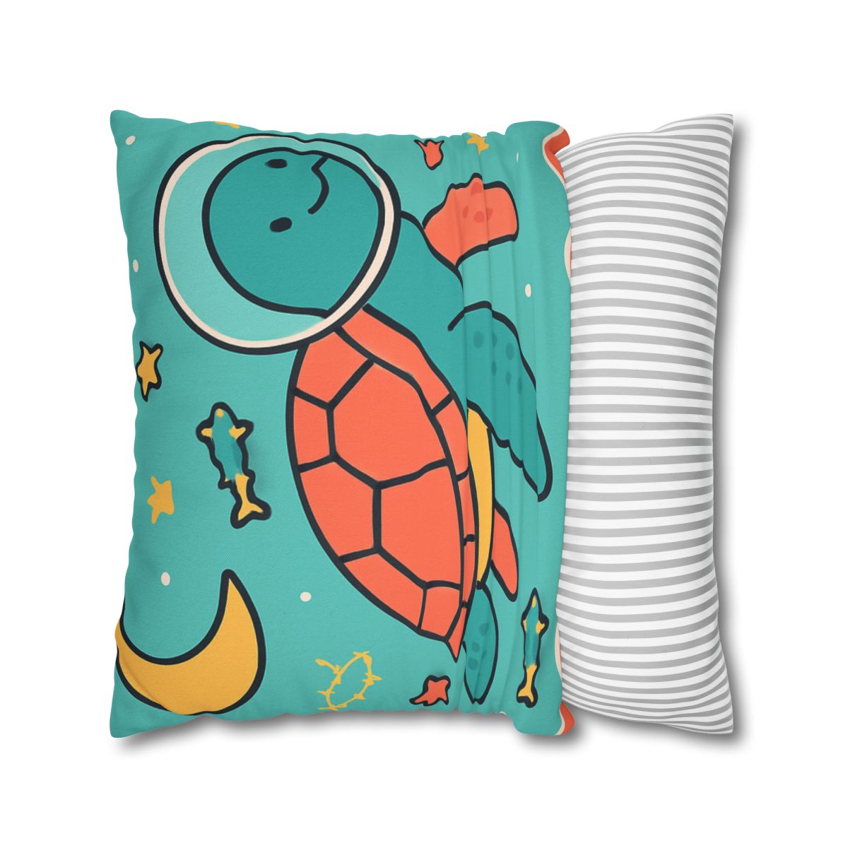 Starship Sea Turtle Explorer comfortable bedding pillow covers