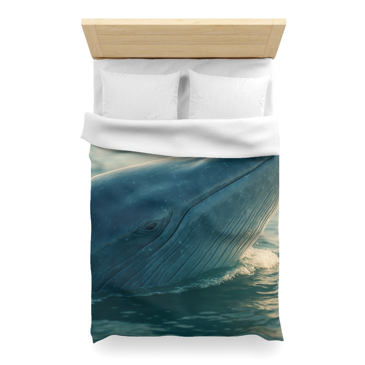 Ocean Song Blue Whale unique patterned duvets