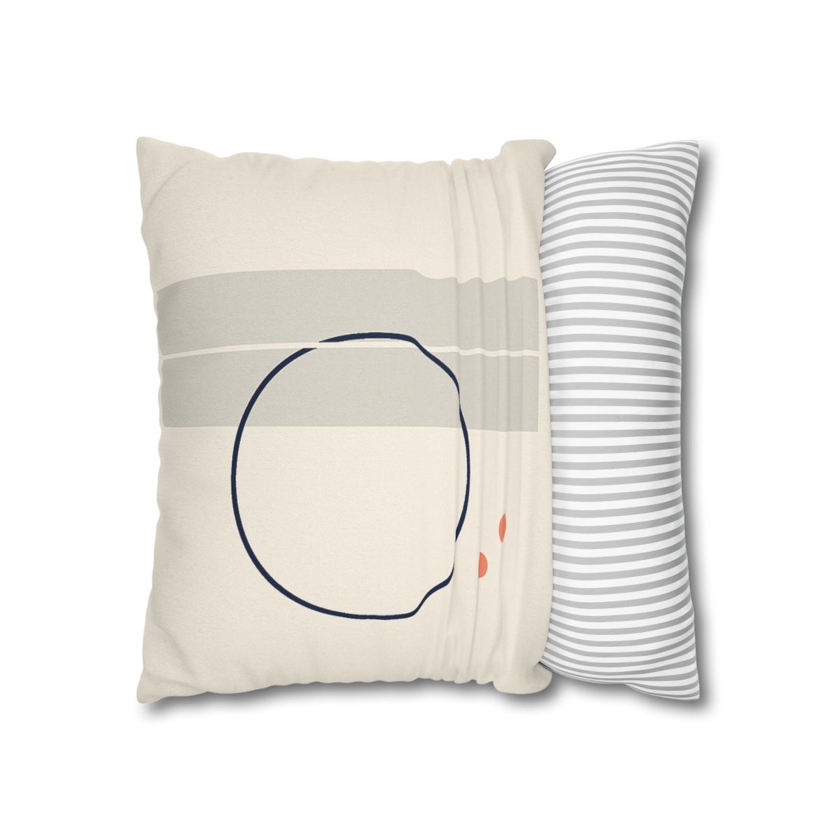 Quiet Orbit With Split Panel trendy patterned pillow cases
