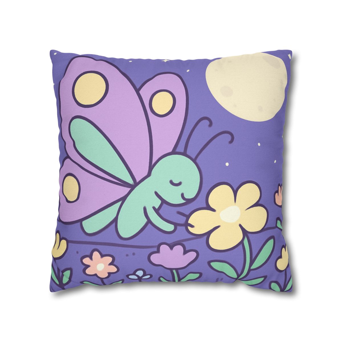 Moon Garden Butterfly designer print pillow cases