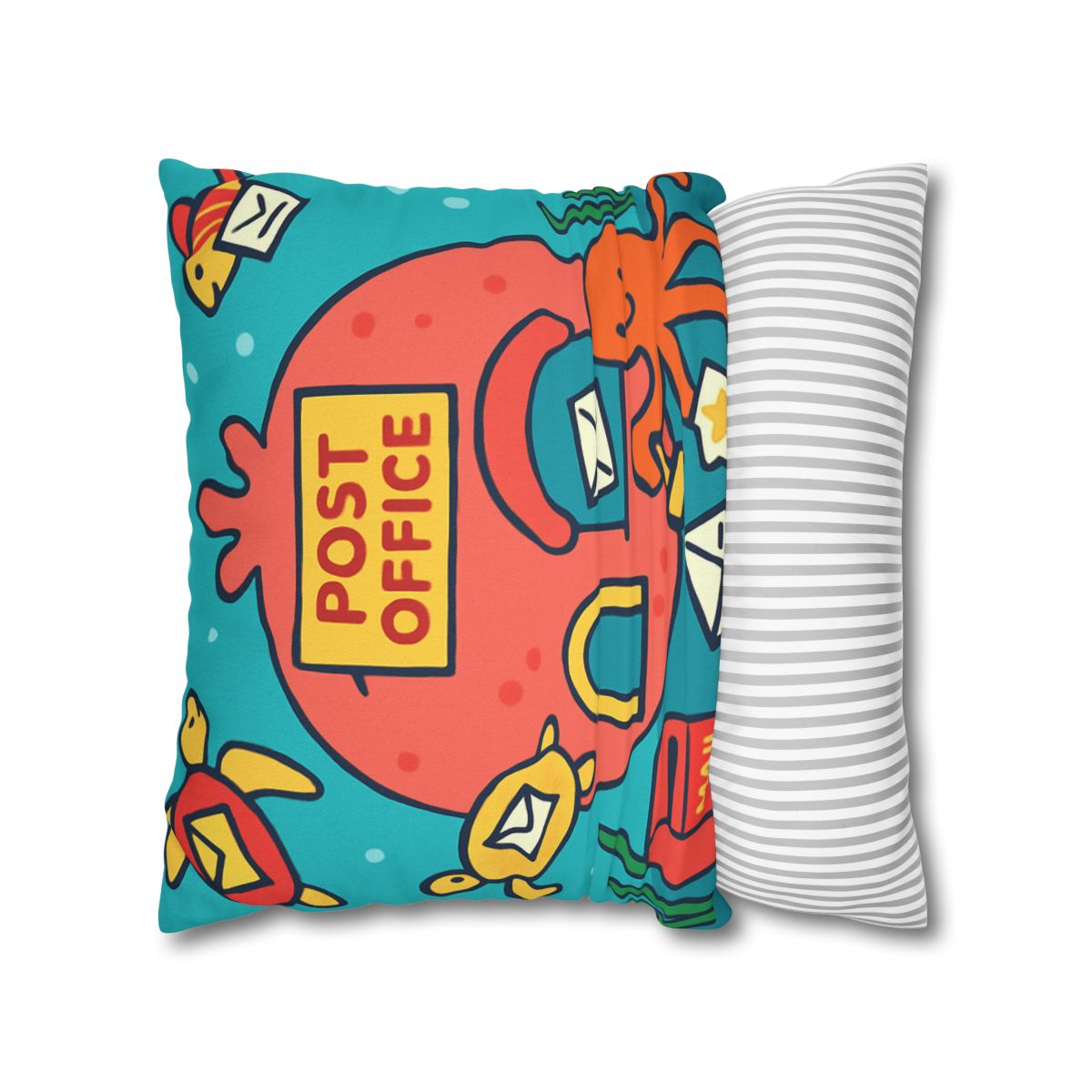 Coral Reef Planet Post Office custom pillow cases