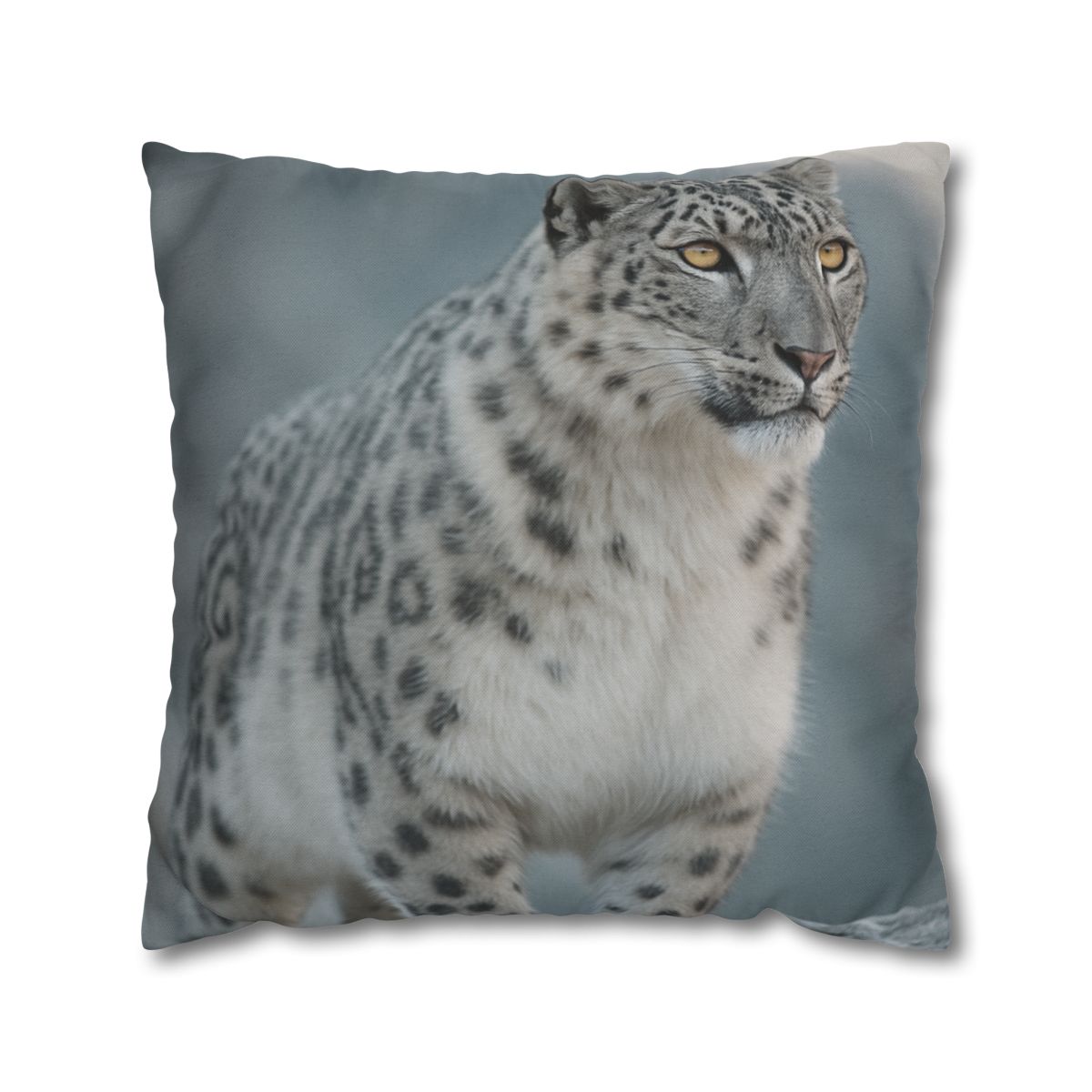 Ridge Phantom Snow Leopard custom pillow cases