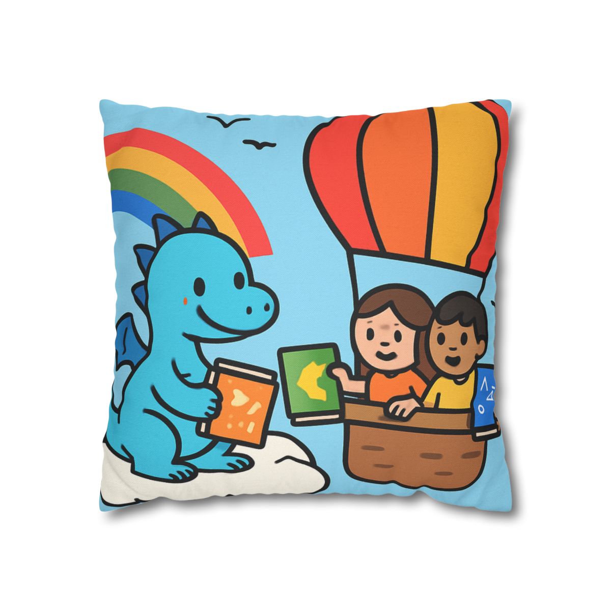 Cloud Library Run By A Gentle Dragon unique gift pillow cases
