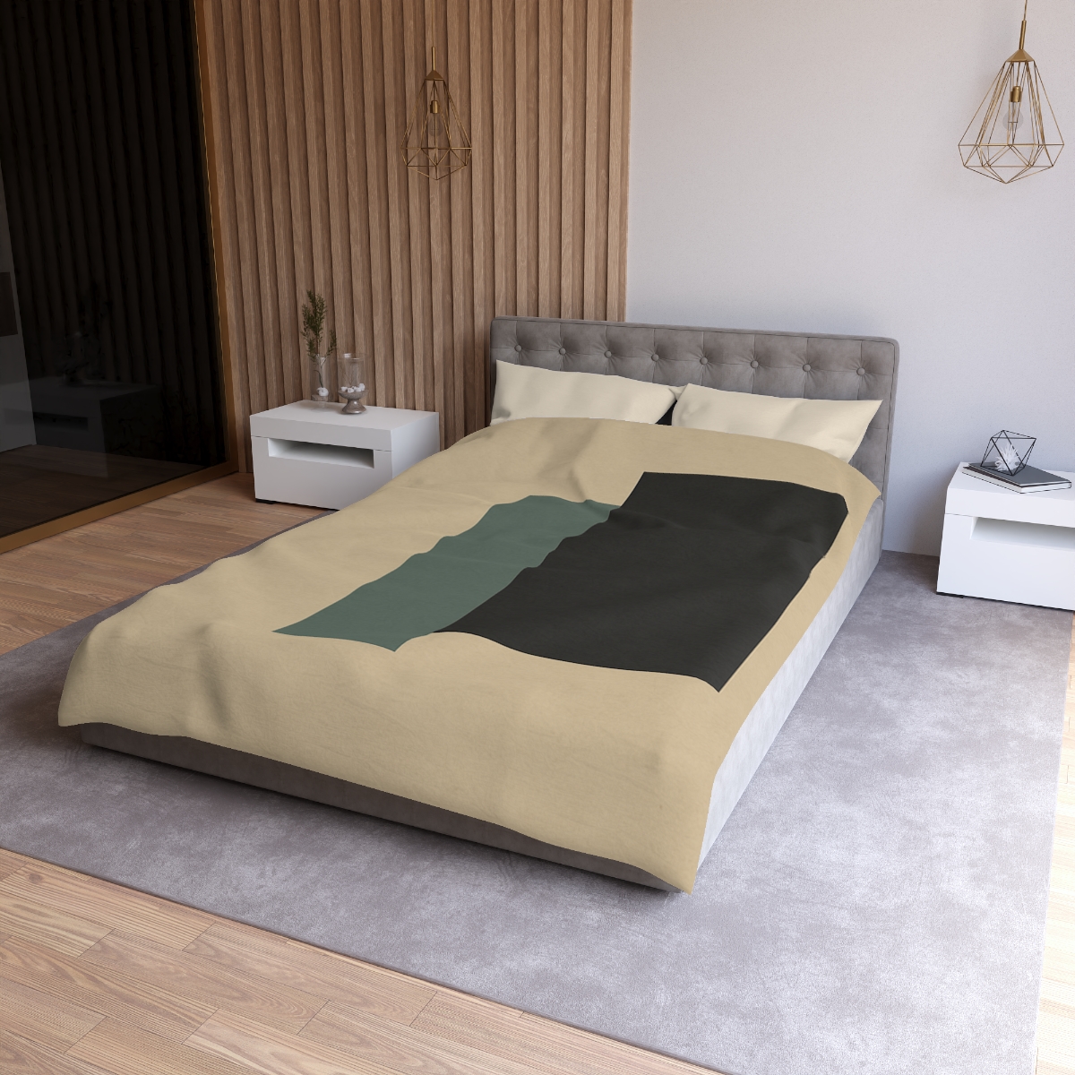 Offset Rectangle Pause stylish duvet covers