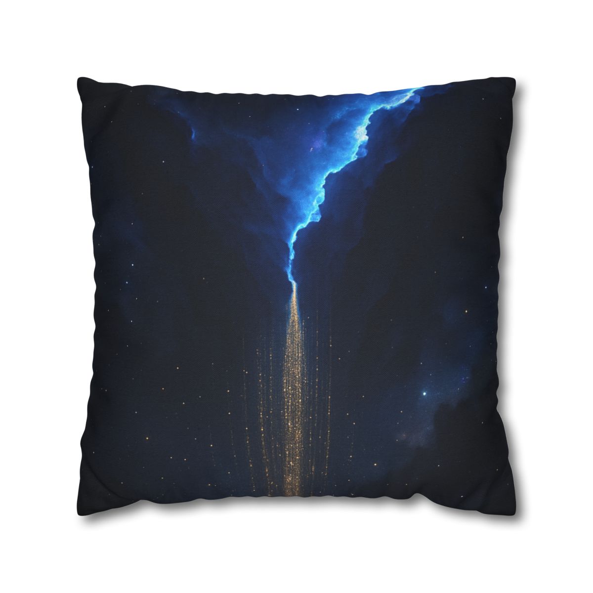 Luminous Rift Starfall stylish decorative pillowcases