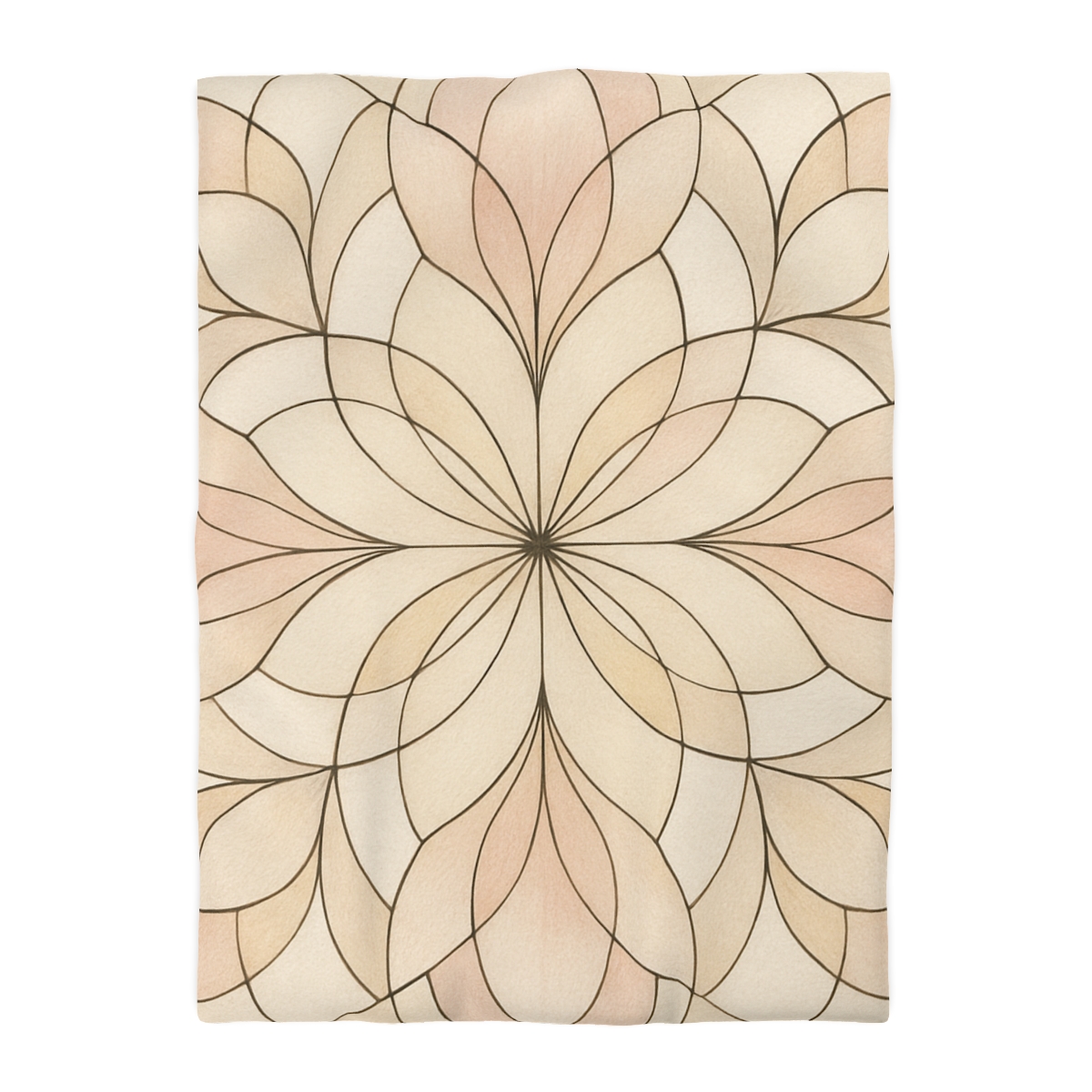 Petal Prism Lattice soft comforter duvets